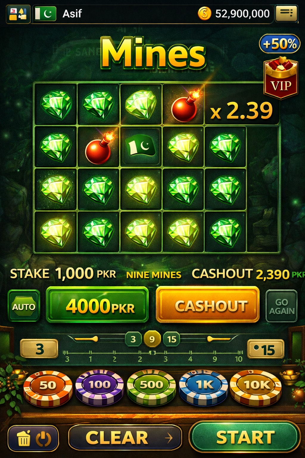 24Casino game